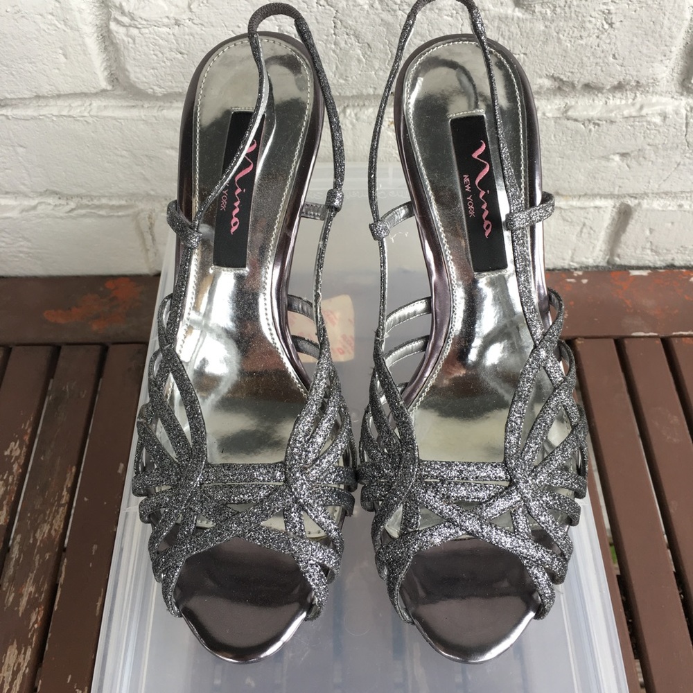 👩🏼Nina Heels Shoes. Size 7 1/2.